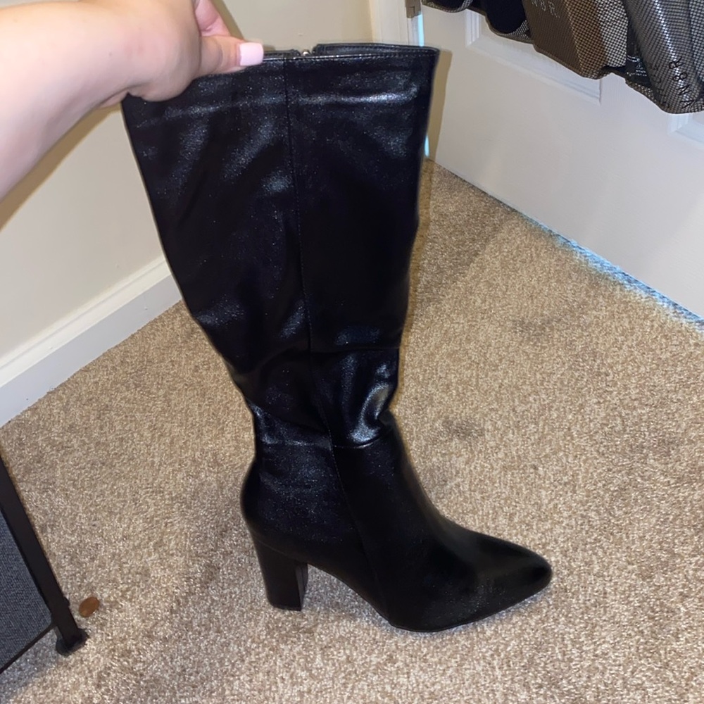 Black Heeled Boot